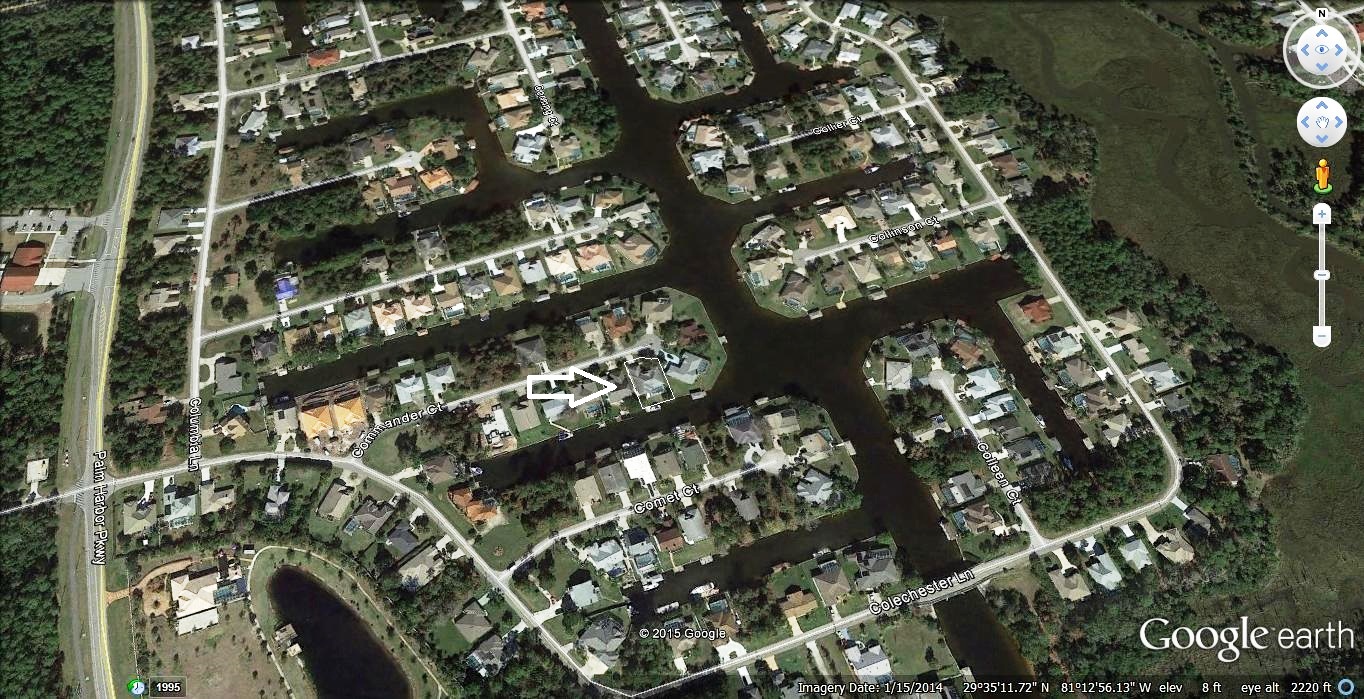 20 Commander Court - Palm Coast, FL - Google Earth